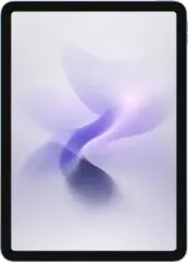 iPad Air mockup frame in portrait, sky blue